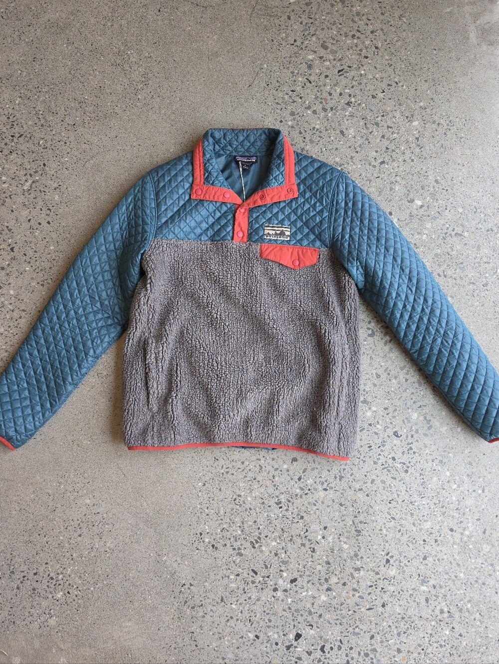Patagonia Mixed Media Snap T Pullover